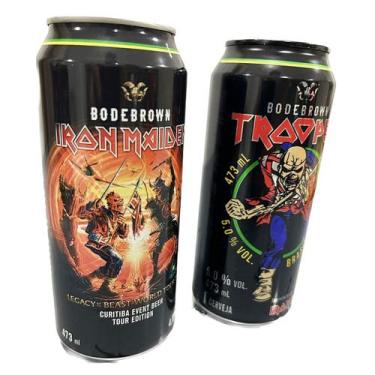 Imagem de Combo Cerveja Trooper + Legacy Iron Maiden Oficial Bodebrown - Trooper
