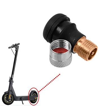 Imagem de ODO LUCK Válvula de ar sem câmara de vácuo para scooter Ninebot Max peças de substituição acessórios de pneu para scooter elétrica Segway Ninebot Max
