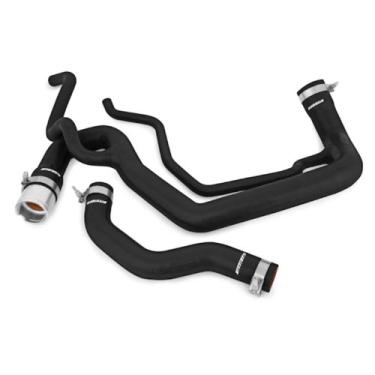Imagem de Mishimoto MMHOSE-CHV-06DBK kit de mangueira de radiador de silicone compatível com Chevrolet 6.6L Duramax 2006-2010 preto