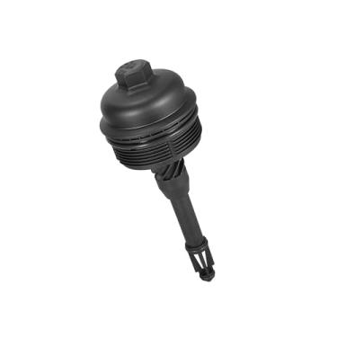 Imagem de Partuto Capa de montagem de tampa de filtro de óleo de carro para Mercedes-Benz B250 C300 E300 CLA250 GLA250 GLC300 SLC300 SLK300 A2701800438 substituição