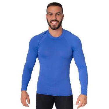 Imagem de Blusa Térmica Poliamida Proteção Solar UV Masculina Segunda Pele - Bel