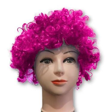 Imagem de Peruca Black Power Pink para Fantasias - Extra Festas