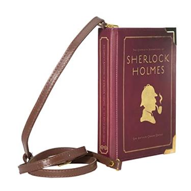 Imagem de Well Read Bolsa Co Signature Booklike - Bolsa transversal literária, Sherlock Holmes, Small