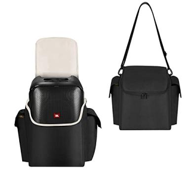 Imagem de Seracle Bolsa de transporte portátil para alto-falante JBL Partybox Encore Essential portátil para festa (preto)