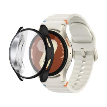 Imagem de Case TPU360 Capa Protetora LTimports compativel com Galaxy Watch 7 40mm Sm-L300 Bt e Sm-L305 Lte (LT-Preto)