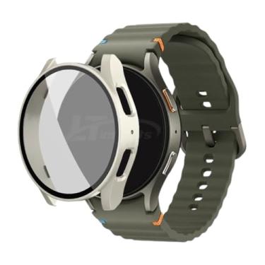 Imagem de Capa Rígida com Pelicula de Vidro Integrada LTimports compativel com Galaxy Watch 7 40mm Sm-L300 Bt e Sm-L305 Lte (LT-Estelar)