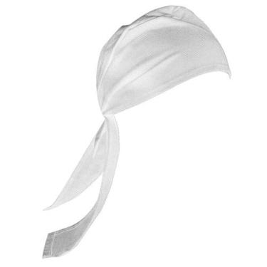 Imagem de Bandana Lenço De Cozinha Algodão Chef Unissex Preto - Recanto da Costu