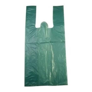 Imagem de Sacola Reciclada Verde Com 5Kg 30X40 - Higipack