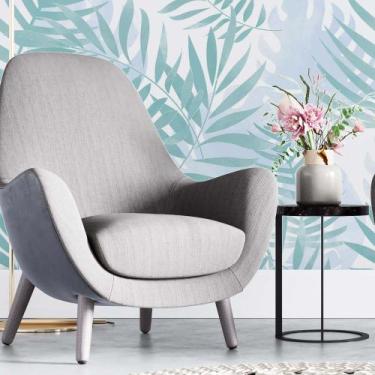 Imagem de Papel de Parede Adesivo Folha Natureza N02038 Rolo 0,58x2,5M - Adesivo