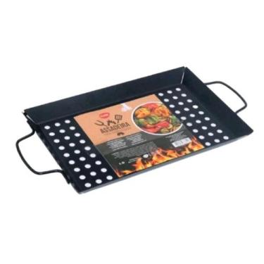 Imagem de Assadeira Grill Retangular 39,5cm x 20cmx 2,5cm - Clink