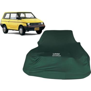 Imagem de Capa Para Cobrir Carro Com Logo Gurgel Br 800 - Mz, Verde