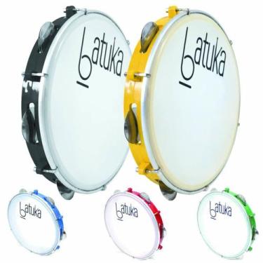 Imagem de Pandeiro 10 pol ABS Luen Batuka 60045S cores sortidas Unid