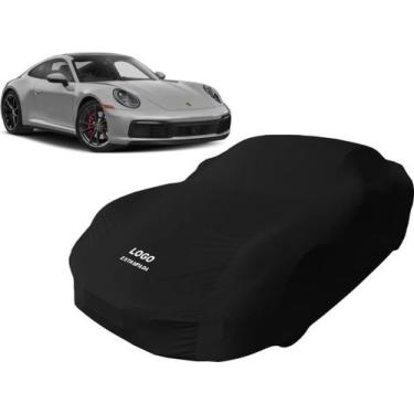 Imagem de Capa De Luxo Protetora Carro Porsche 911 Postagem Imediata - Mz, Preta