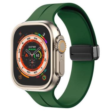Imagem de Pulseira Silicone Magnética Marca 123Smart Compativel com iWatch 1 2 3