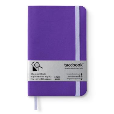 Imagem de Caderneta Pontilhada taccbook Ametista 9x14 Flex