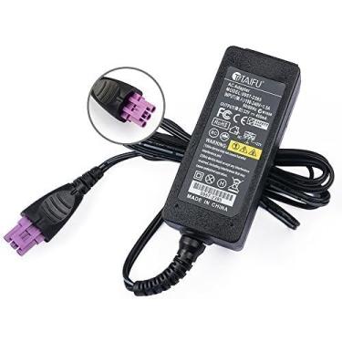 Imagem de TAIFU Adaptador de impressora CA de 22 V fonte de alimentação para HP Deskjet 1010 1012 1510 1518 0957-2385, também para 0957-2403 HP Deskjet 1512 2515 2548 2540 2542 25444 20 20 2 254444444444444444 OJ 2 , Officejet 2 620 INK Cabo All-in-One EUA
