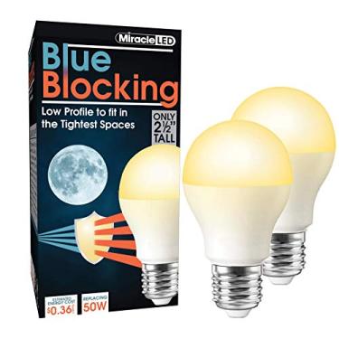 Imagem de MiracleLED 604667 3W Pacote com 2 luzes de bloqueio azul, discreto