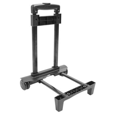 Imagem de Caminhão de Mão Removível Com Capacidade de 110 Lb, Carrinho Utilitário de Poste de Ferro Com 2 Rodas para Eletricista HVAC, Design Dobrável para Fácil Armazenamento e