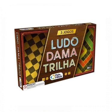 Imagem de Dama Ludo e Trilha Super Jogos - Pais & Filhos