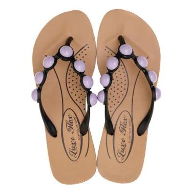 Imagem de Chinelo Feminino Confortavel Anatômico  Ortopédico Terapia dos Pés, Ro