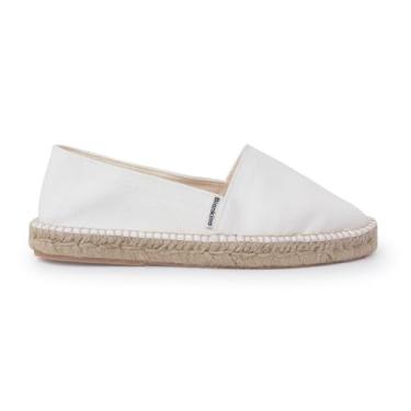 Imagem de Biankina Sapatilhas Mila Espadrille: Sustentável, Vegano, Estilo Clássico. Feito na Espanha, Branco, 36