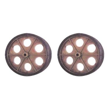 Imagem de Kit C/2 - Roda Para Carrinho Feira Pc - KAORI