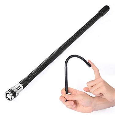 Imagem de Bingfu Antena CB 27 MHz BNC conector macho chicote macio compatível com Cobra Midland Uniden Maxon Radio Shack rádio portátil portátil móvel