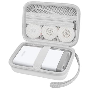 Imagem de Capa compatível com Nelko P21/para máquina de etiquetar Phomemo D30 D35, para JADENS D11/ para NIIMBOT D110/ para SUPVAN Mini Labeler Sticker, suporte de armazenamento para etiquetadora e acessórios