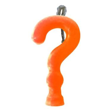 Imagem de Vela de Aniversário Neon Laranja - Festcolor, ?