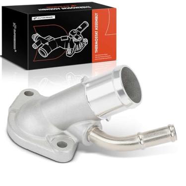 Imagem de A-Premium Conjunto de carcaça do termostato de arrefecimento do motor compatível com Nissan Rogue 2008-2015, Rogue Select 2014-2015, Sentra 2007-2012, 2,5L