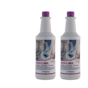 Imagem de CHEMISCH, Limpador Pós Obra Dissolmix 2L Limpa Rejuntes Encardidos
