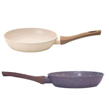 Imagem de Frigideira Indução 22cm Antiaderente Style Cook Mimo Style, Mármol