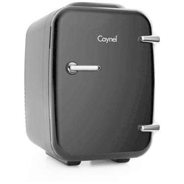 Imagem de Mini Geladeira Automotiva CAYNEL, Termoelétrico , 4 Litros 6 Latas, Preto