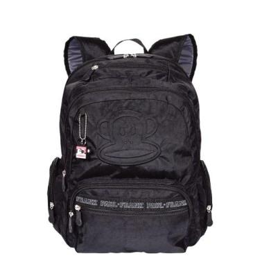 Imagem de Mochila De Costas Juvenil Paul Frank Premium Sestini, Preto
