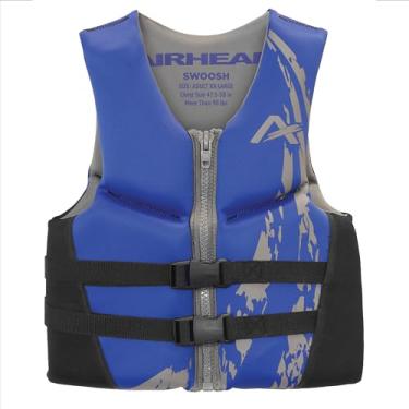 Imagem de AIRHEAD Swoosh Kwik, Colete salva-vidas 2 GG com Swoosh, Azul, XX-Large