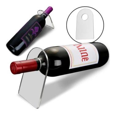 Imagem de Porta Adega Vinho Restaurante Mesa Bancada Jantar Degustação Suporte C