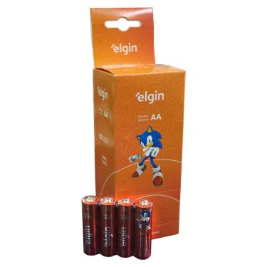 Imagem de Pilhas aa de Zinco de 1,5 v com 40 Unidades Elgin