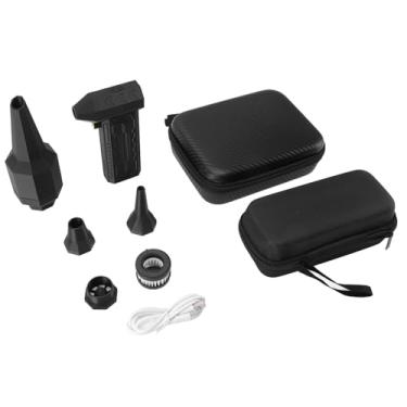 Imagem de Espanador de Ar Elétrico, Poderoso Soprador Turbofan de Espanador de Ar Comprimido de 130000 RPM, Mini Soprador de Ar Recarregável USB Com Bico Magnético para Teclado de Carro