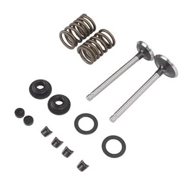 Imagem de Peças de Motor 186F para Geradores Resfriados a - Haste da Válvula, Travas da Cabeça do Cilindro, Tampas, Mola, Arruela, Clipe e Tampa de Proteção para Mini Leme