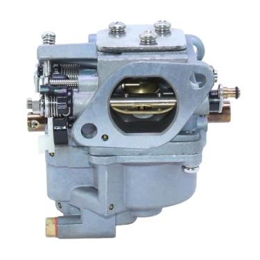 Imagem de Conjunto de carburador de motor de barco adequado para Yamaha 4 tempos T9.9G F9.9F 9.9HP motor de popa substitui 6AU-14301-40 6AU-14301-41 6AU-14301-30 6AU-14301-31