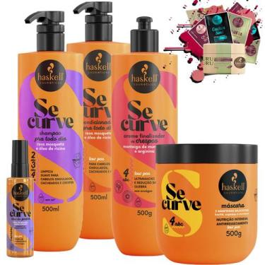 Imagem de Kit Haskell Se Curve Crespos (4ABC) 500ml