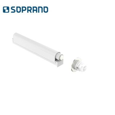 Imagem de Fecho Toque Pulsador Magnético Branco - Soprano