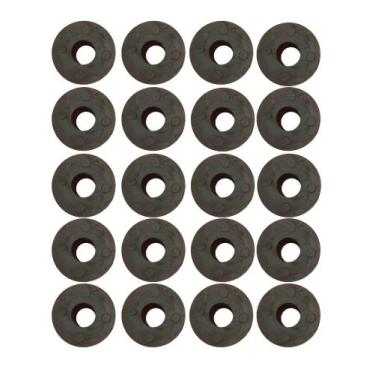 Imagem de 20 Buchas Plástica 2 Polegadas com Furo para Toldo Cortina Retrátil - 