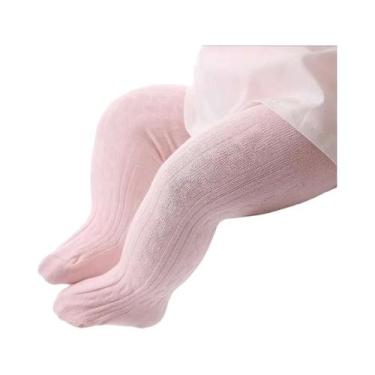 Imagem de Meia-Calça de Algodão para Bebês e Meninas (0-8 anos) - Confortável e 