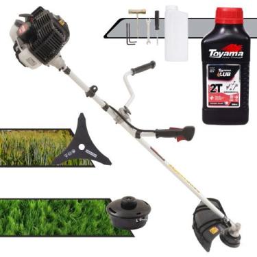 Imagem de Máquina de Cortar Grama Roçadeira Lateral Kawashima KW52LE À Gasolina 