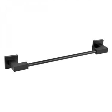 Imagem de Porta Toalha Linear Médio Quadra Meber Metais Preto