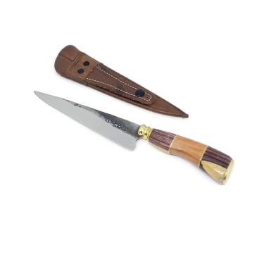 Imagem de Faca Churrasco Gaúcha 1007Ts-M1 7'' Carbono Rústica Cabo Trabalhado