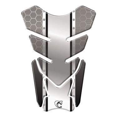 Imagem de Protetor De Tanque Adesivo Moto Honda Yamaha Suzuki Preto