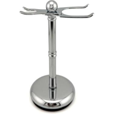 Imagem de Parker Safety Razor, The Adjust-O-Stand, suporte ajustável para navalha de segurança e pincel de barbear, fácil de personalizar para caber em qualquer tamanho de pincel de barbear