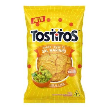 Imagem de Kit c/ 3 Salgadinho De Milho Sabor Toque De Sal Marinho - Tostitos